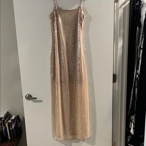 Elegant Sequin Evening Dress